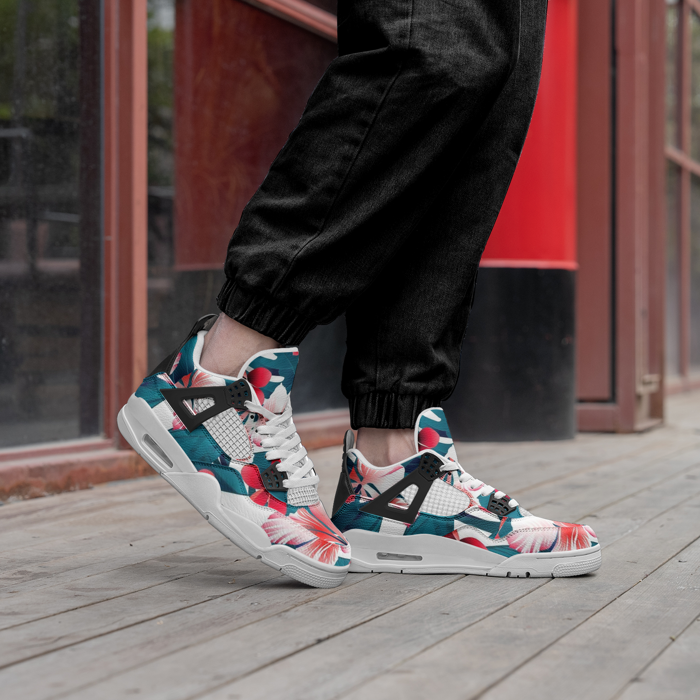 Red Alamea Sneakers