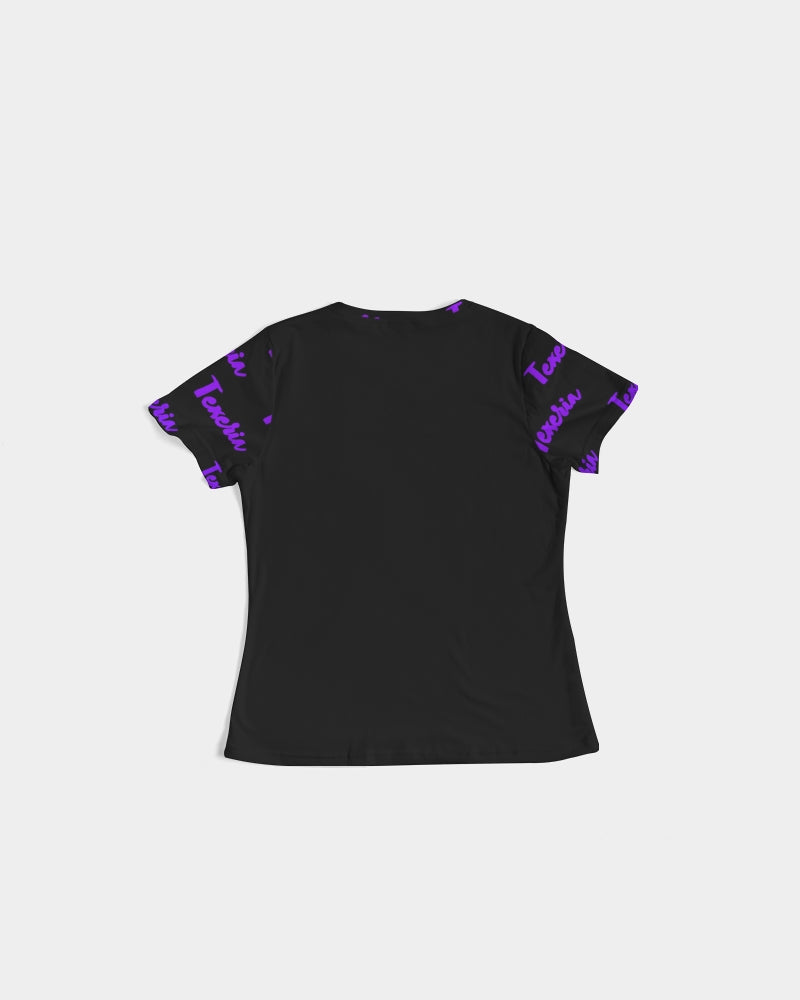 Texeria Monogram purple Women's Tee