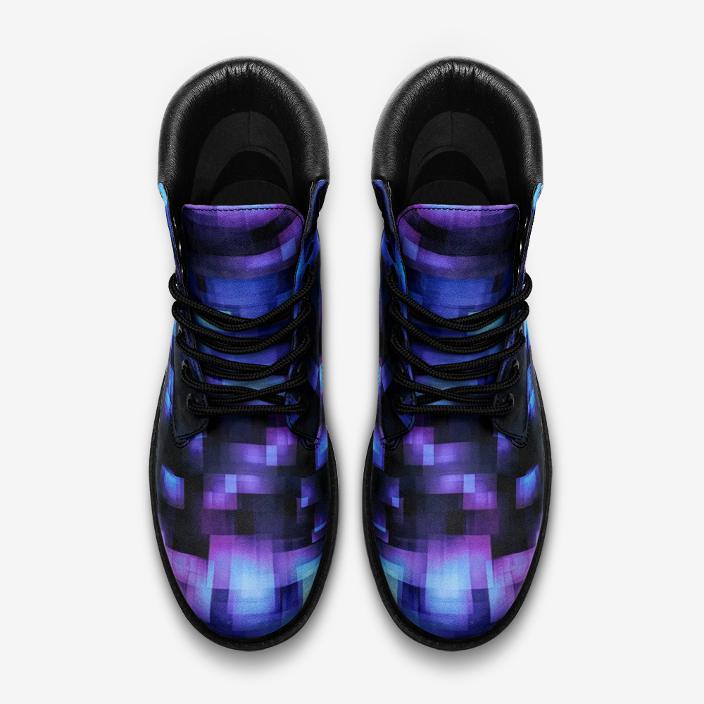 Glitch Casual Leather Lightweight boots