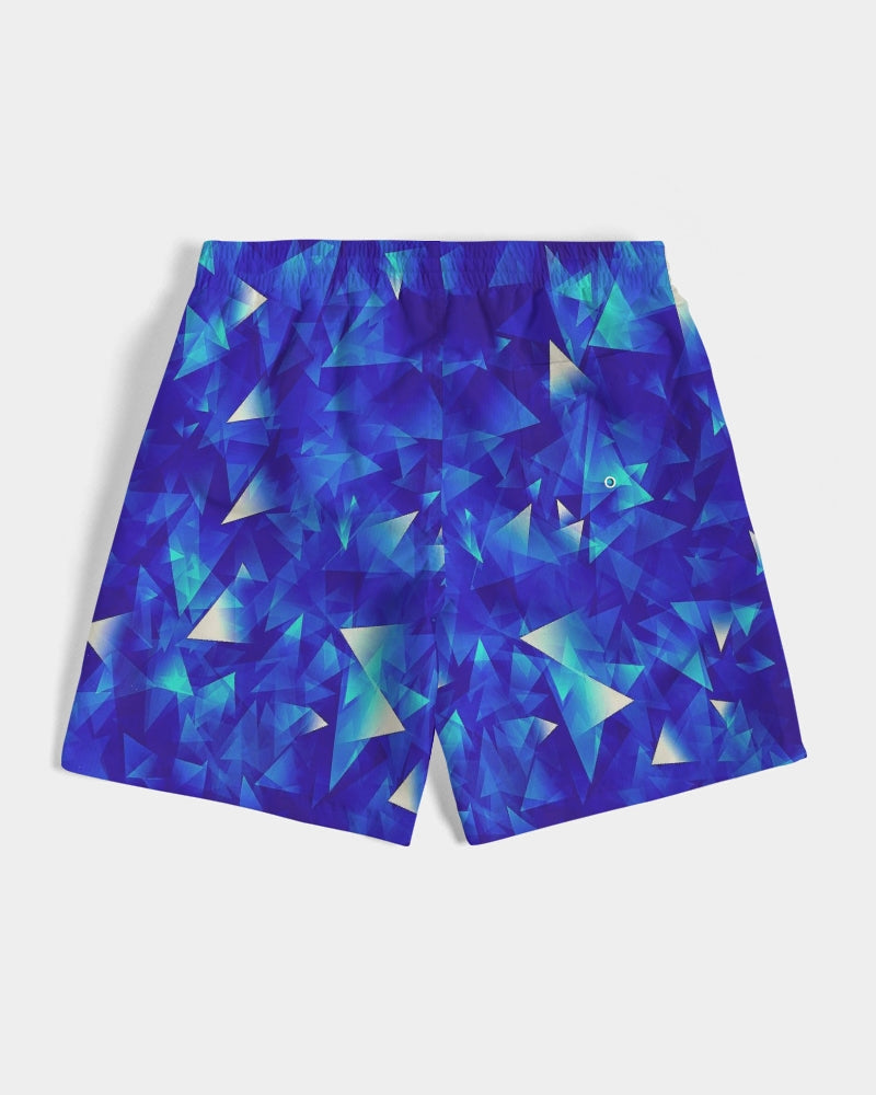 Crystal Blue Men's Swim Trunk