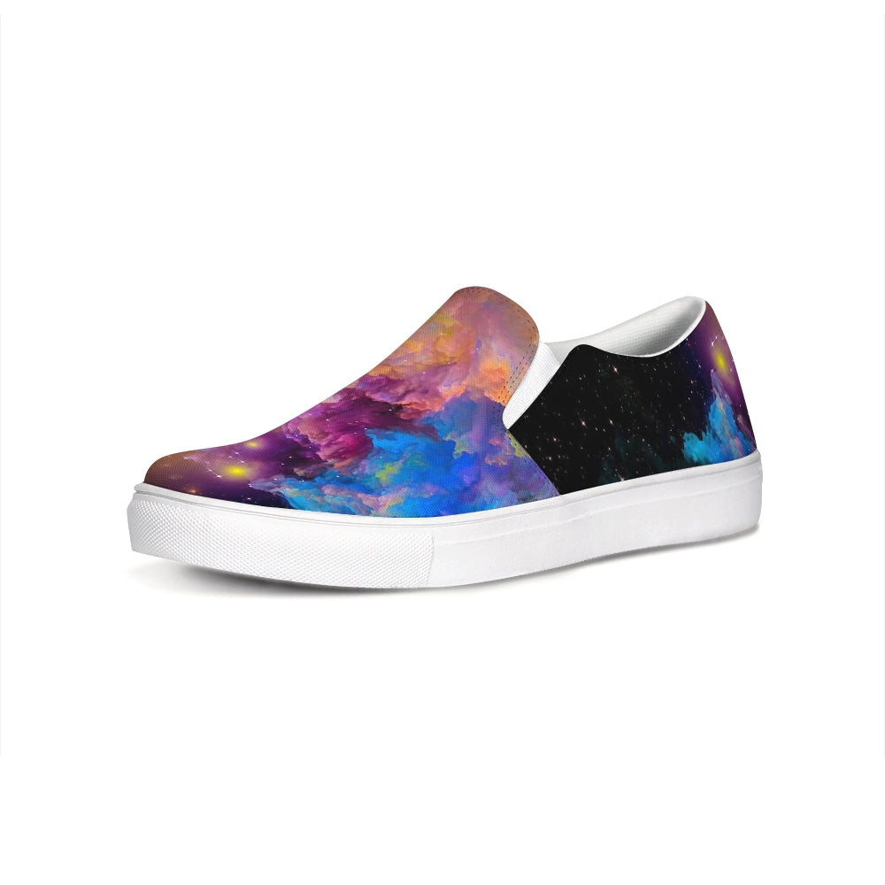 Colorful Smoke Slip-On Canvas Shoe