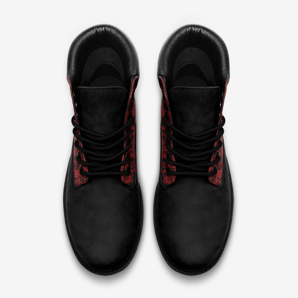 Chandelier Red 2 Casual Leather Lightweight boots