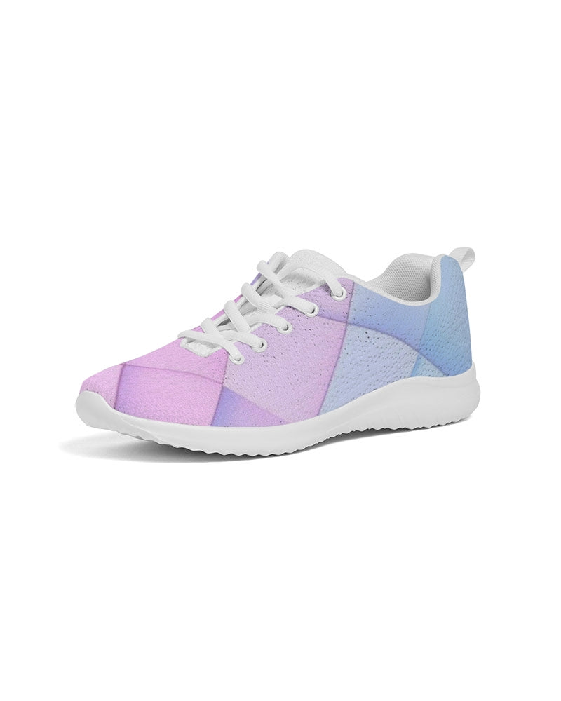 Pastel diamonds Women's Athletic Shoe