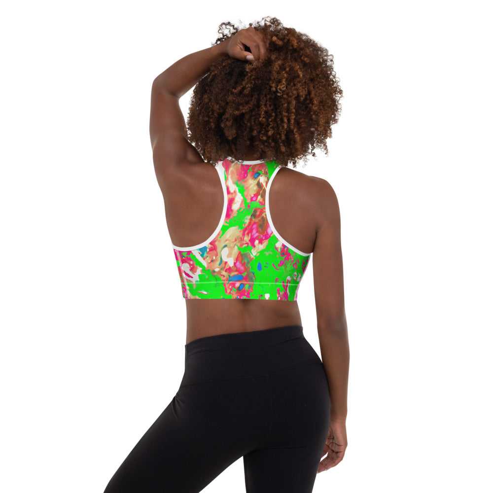Strawberry Kiwi Sports Bra