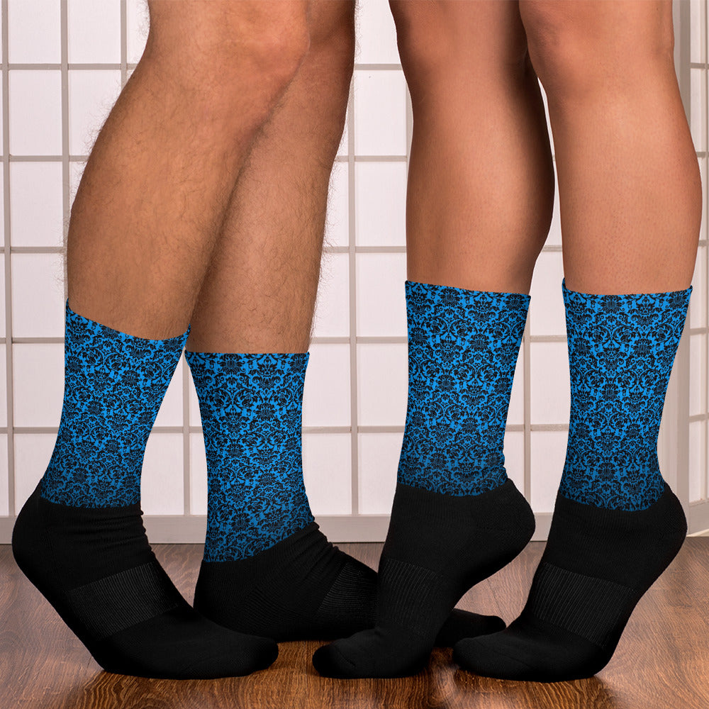 Chandelier Blue Socks
