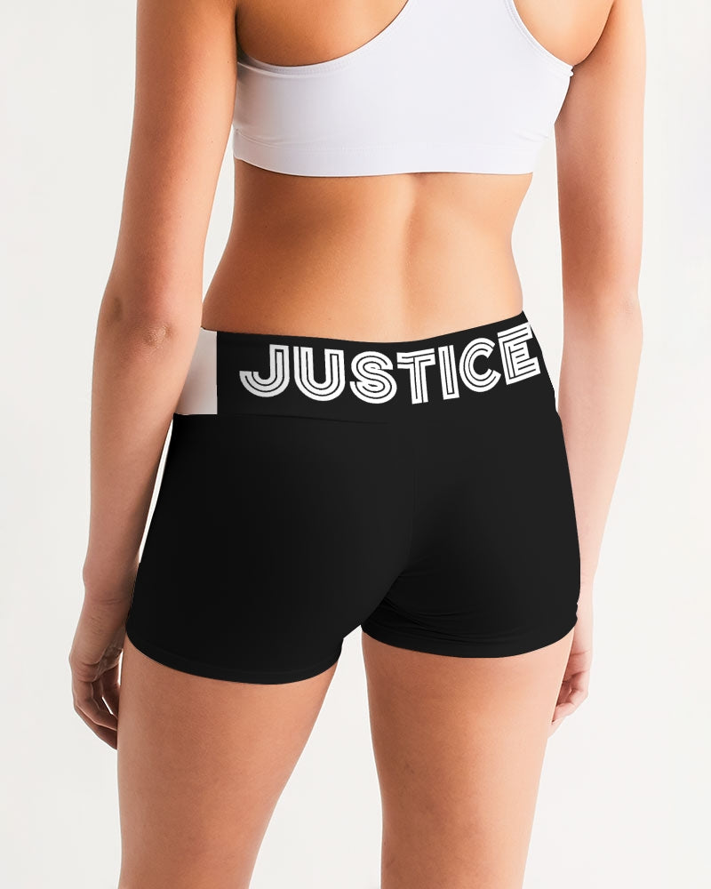 Justice Women's Mid-Rise Yoga Shorts
