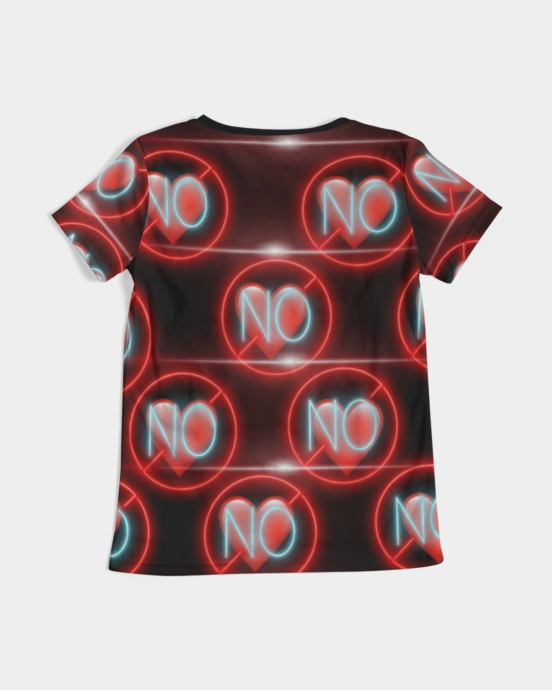 No love 3 Women's V-Neck Tee