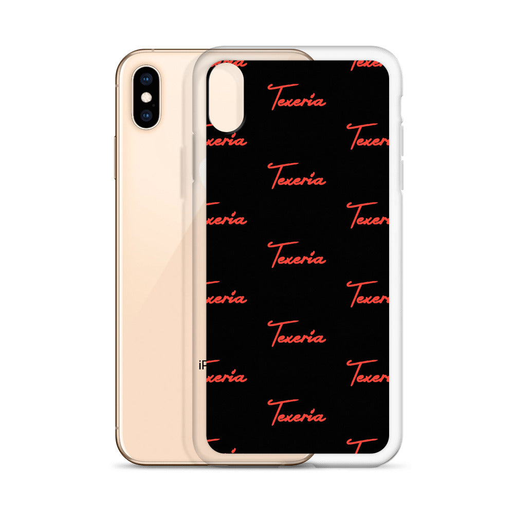 Red Script Logo 2 iPhone Case