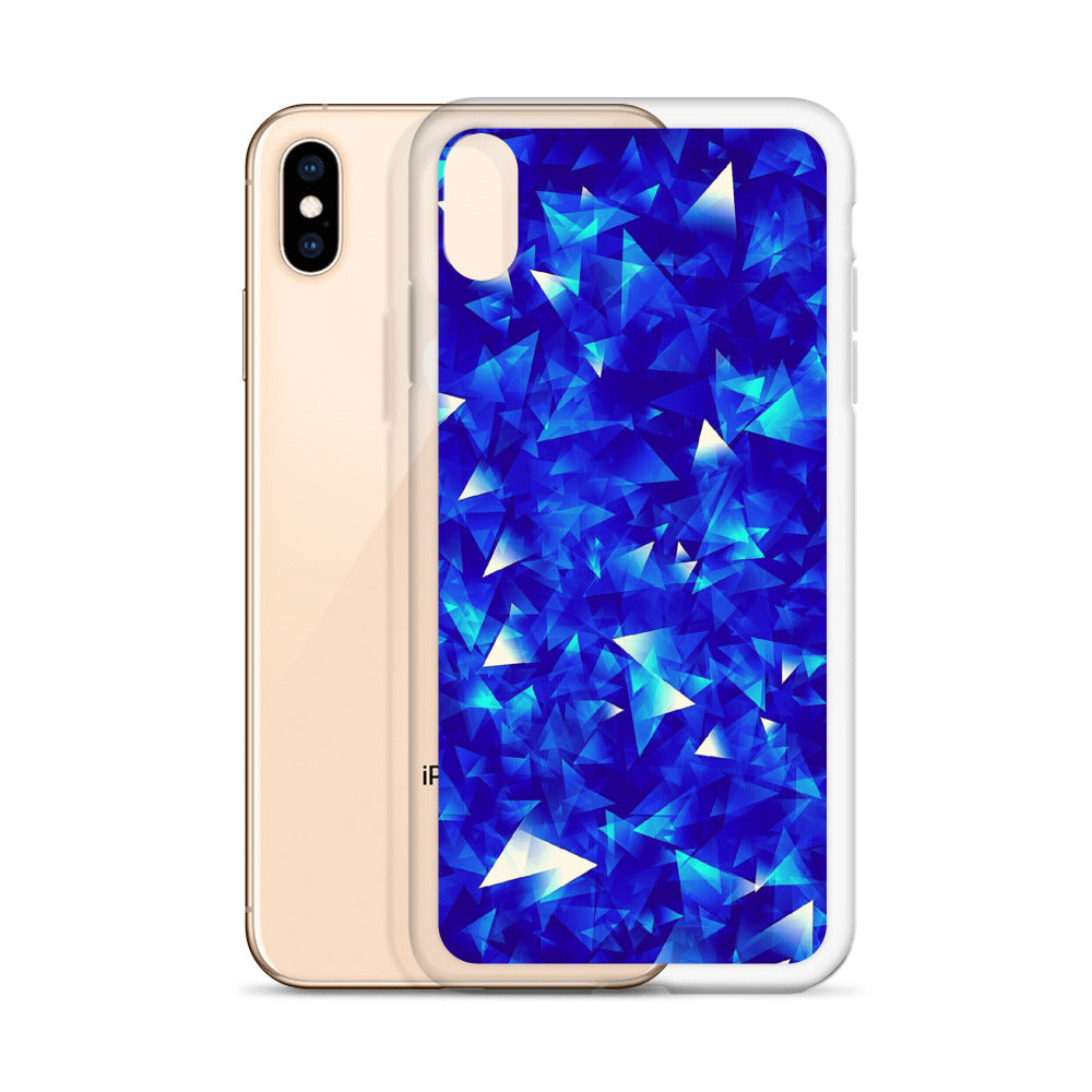 Crystal Blue iPhone Case