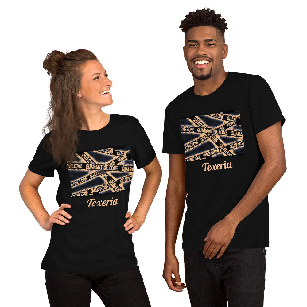 Quarantine Zone Plus unisex Size T-Shirt