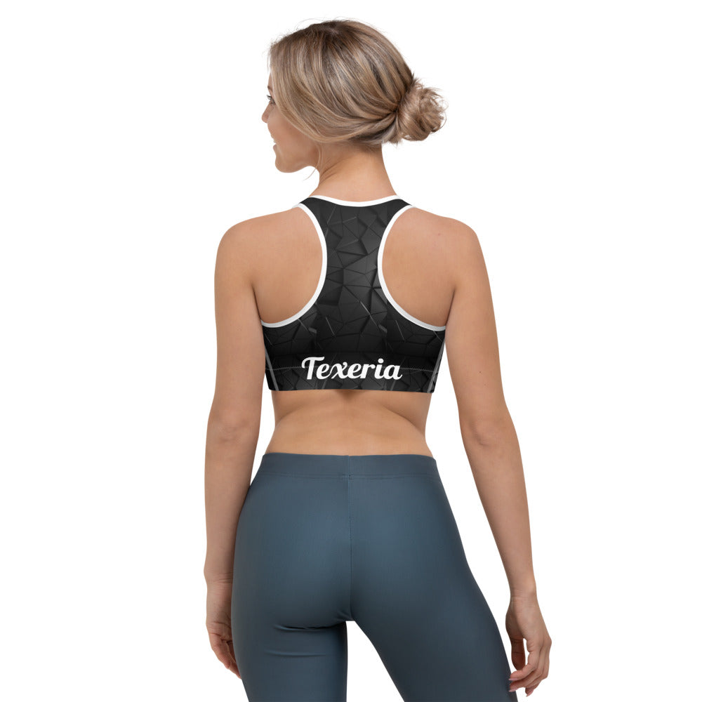 3D Triangle Sports bra