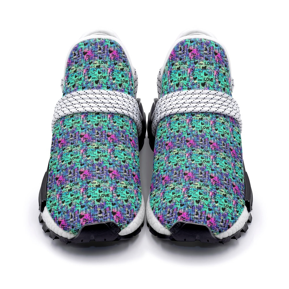 Graffiti Love Lightweight Sneakers