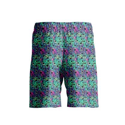 Graffiti Love Beach Shorts