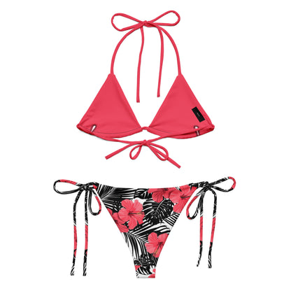 Hibiscus string bikini