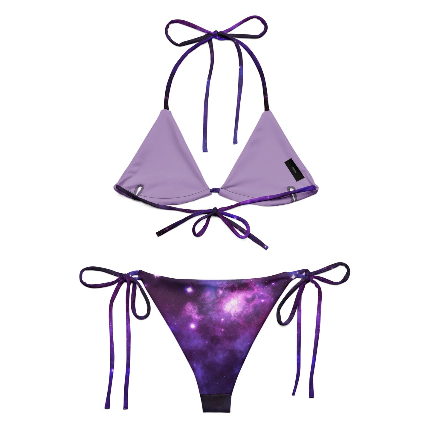 Purple Nights string bikini