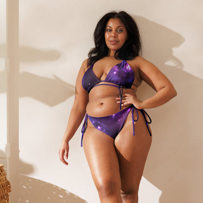 Purple Nights string bikini