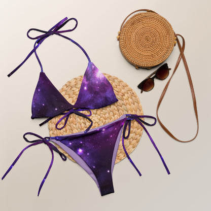 Purple Nights string bikini