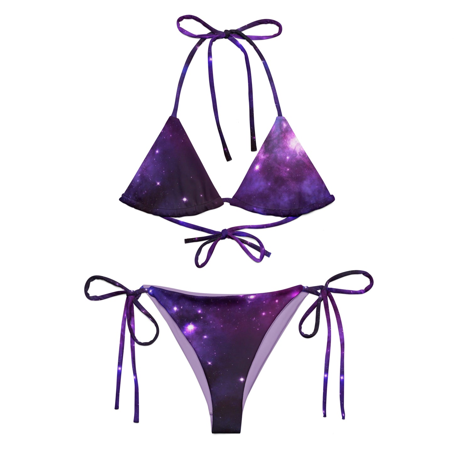Purple Nights string bikini