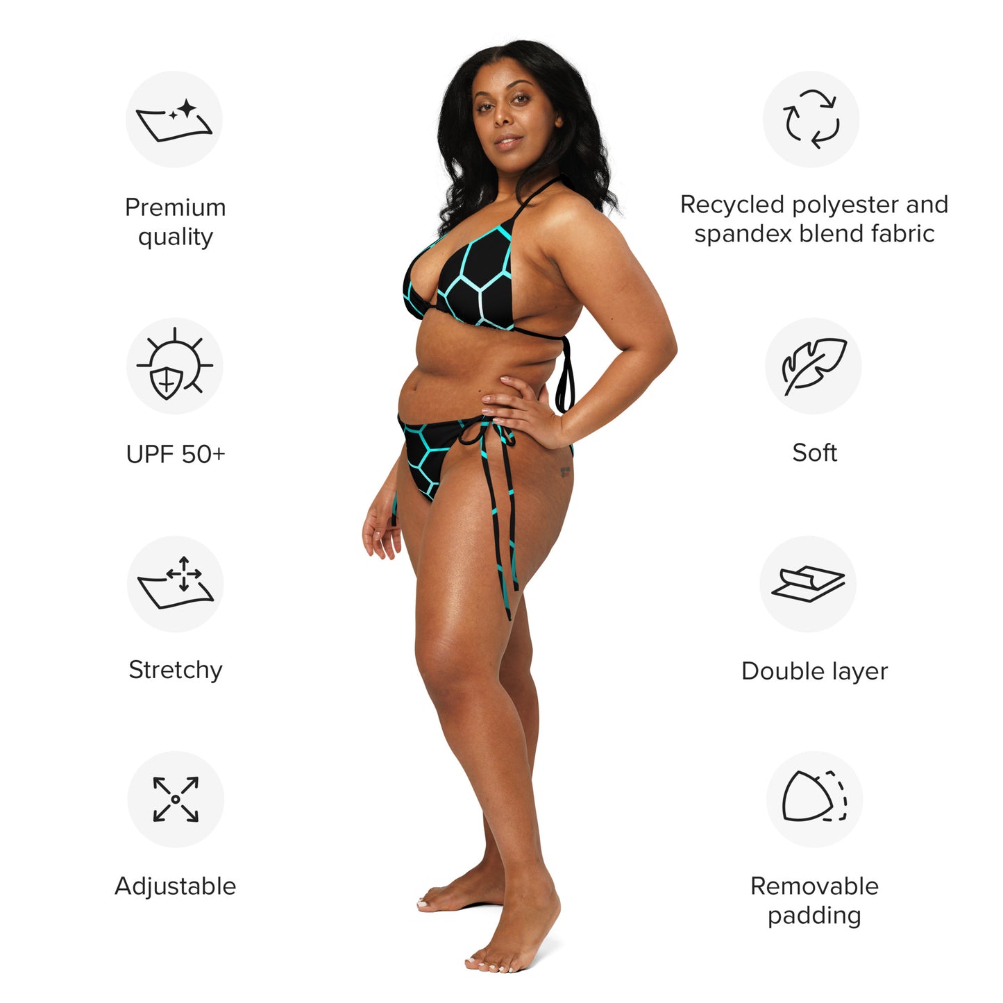 Honeycomb string bikini
