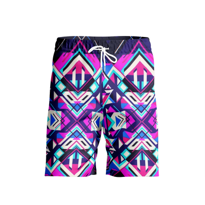 Aztec Pink Beach Shorts