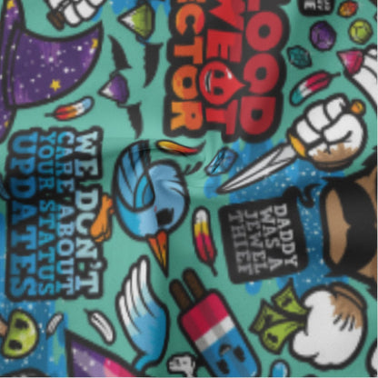 Cartoon Massacre Swim Shorts