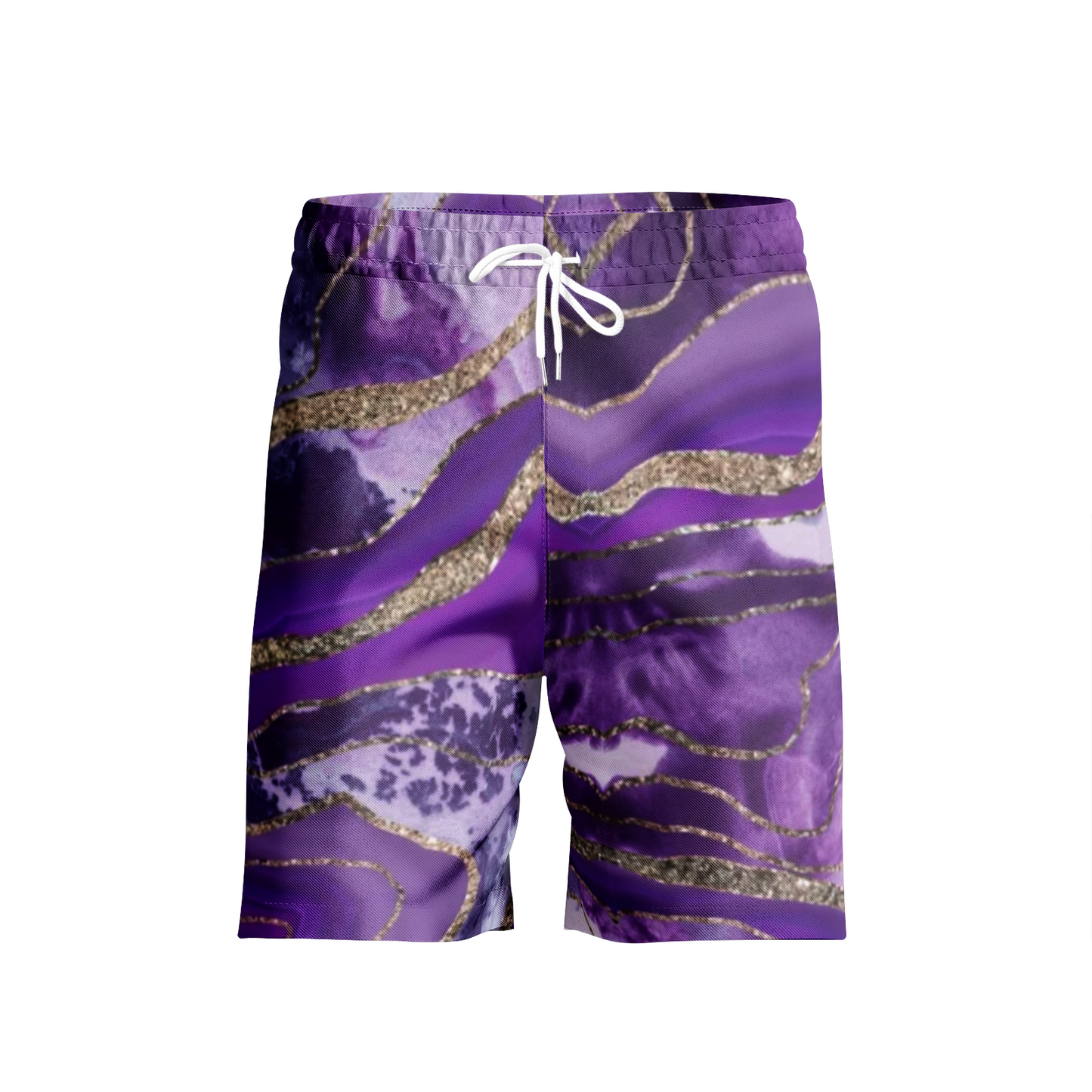 Purple Orchid Beach Shorts