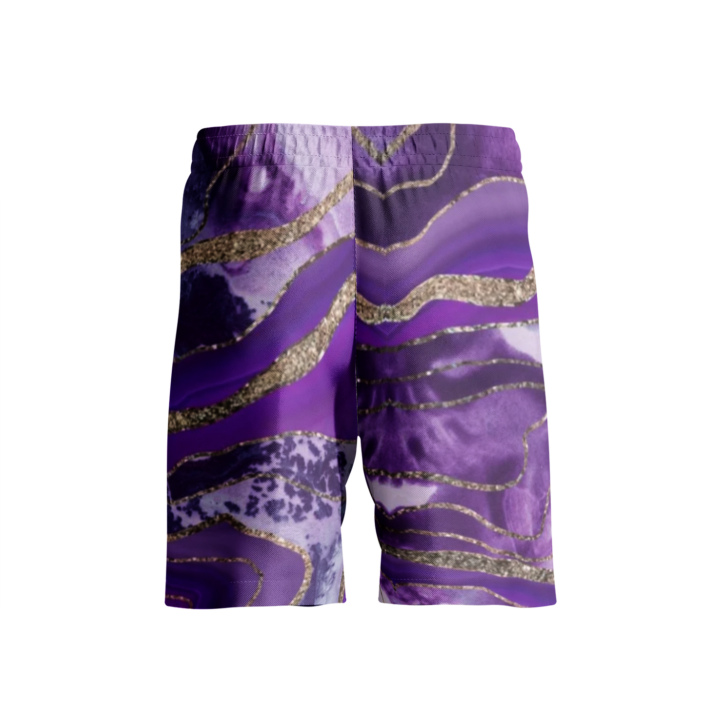 Purple Orchid Beach Shorts