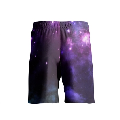 Purple Nights Beach Shorts