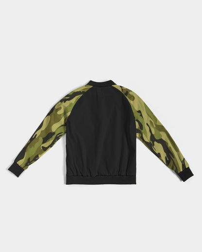 Camo 2 (green) Women's Bomber Jacket