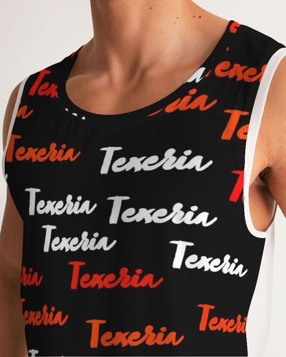 Texeria Monogram Red Men's Sport Tank