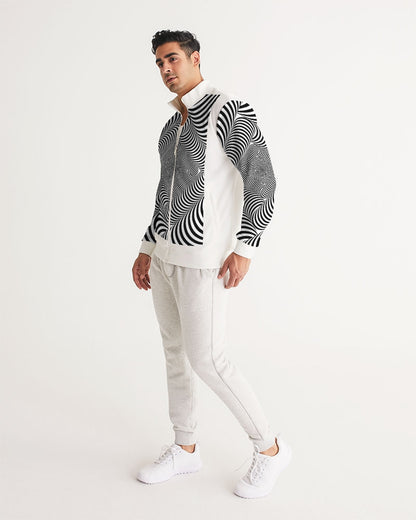 Optical illusion Men's Track Jacket