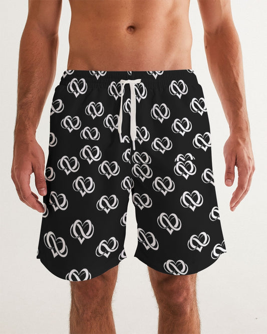 Poly Love Black Men's Swim Trunk