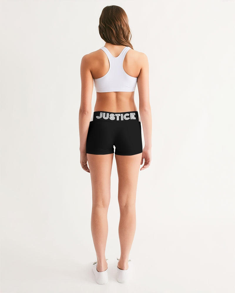 Justice Women's Mid-Rise Yoga Shorts
