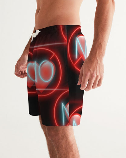 No love 3 Men's Swim Trunk