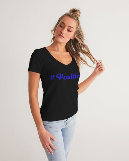positivity Women's V-Neck Tee