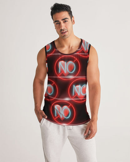 No love 3 Men's Sports Tank