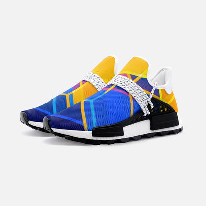 Sun burst  Unisex Lightweight Sneakers