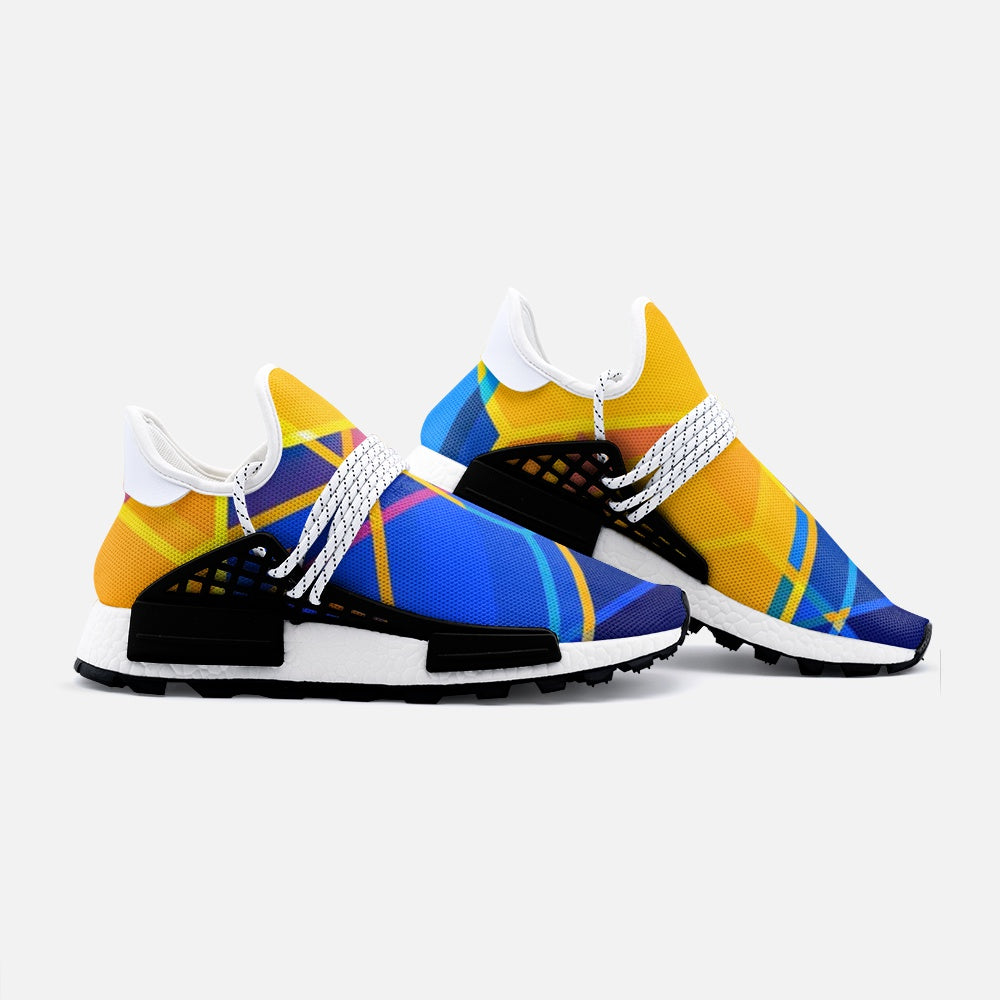 Sun burst  Unisex Lightweight Sneakers