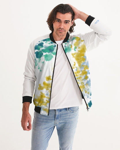 Watercolor Men's Bomber Jacket