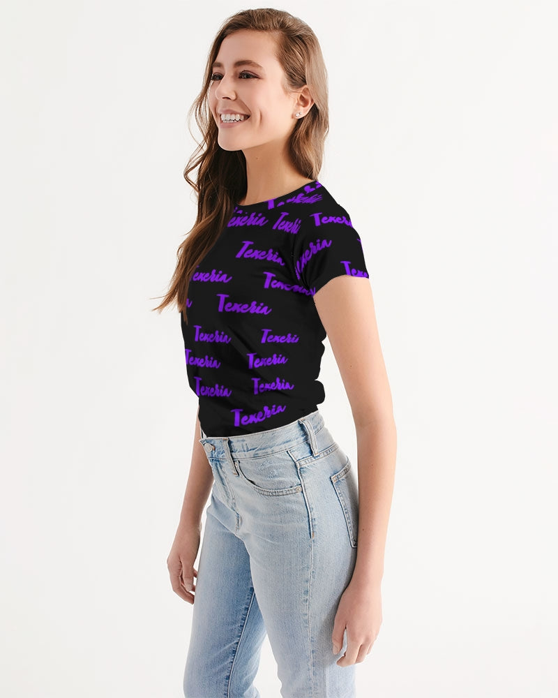 Texeria Monogram purple Women's Tee