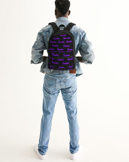 Texeria Monogram purple Small Canvas Backpack