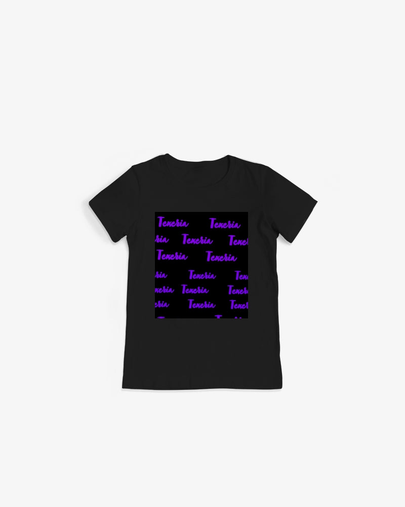 Texeria Monogram purple Women's Graphic Tee