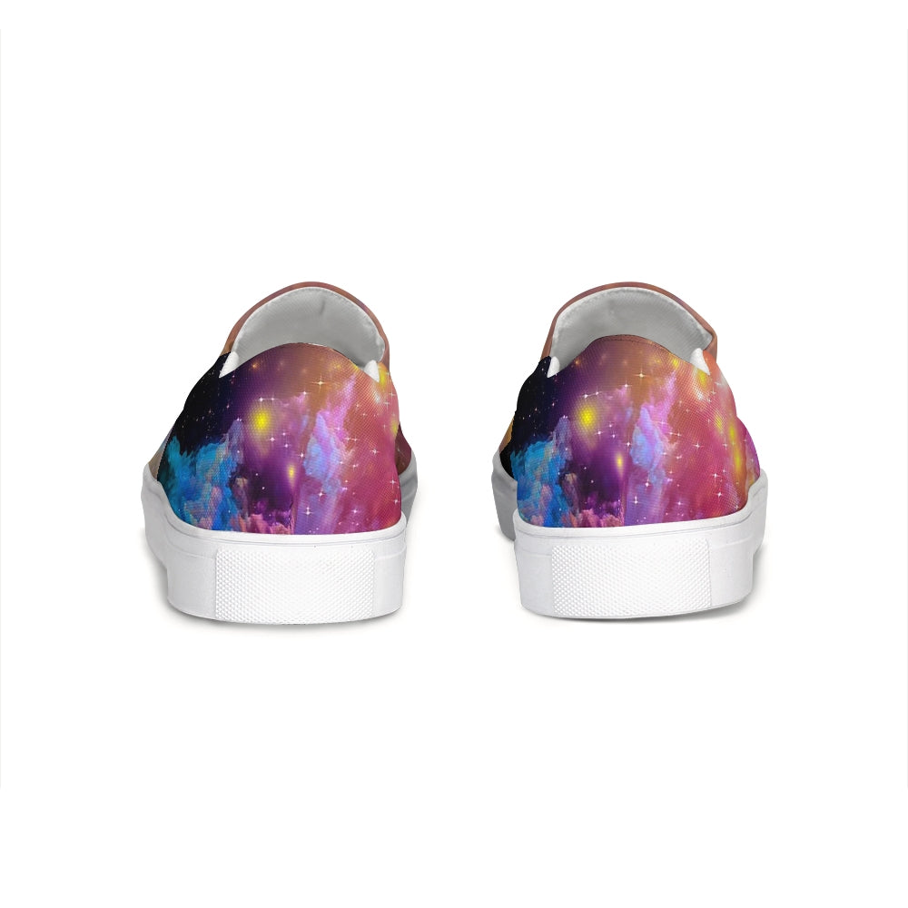 Colorful Smoke Slip-On Canvas Shoe