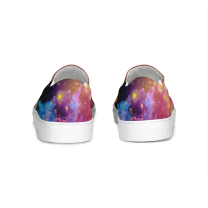 Colorful Smoke Slip-On Canvas Shoe