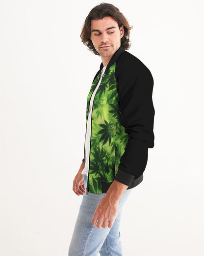 Green Men's Bomber Jacket