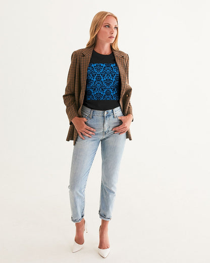 chandelier blue Women's Graphic Tee
