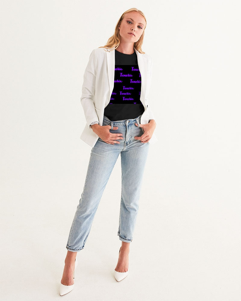 Texeria Monogram purple Women's Graphic Tee