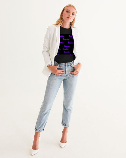 Texeria Monogram purple Women's Graphic Tee