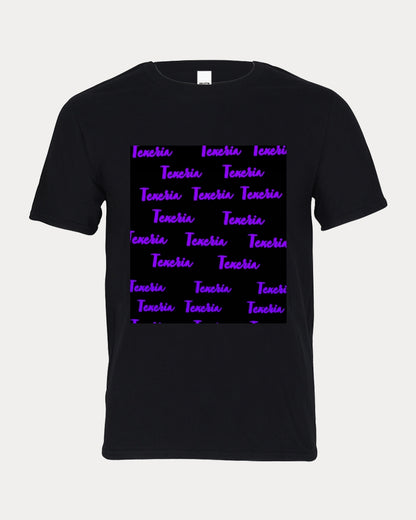 Texeria Monogram purple Kids Graphic Tee