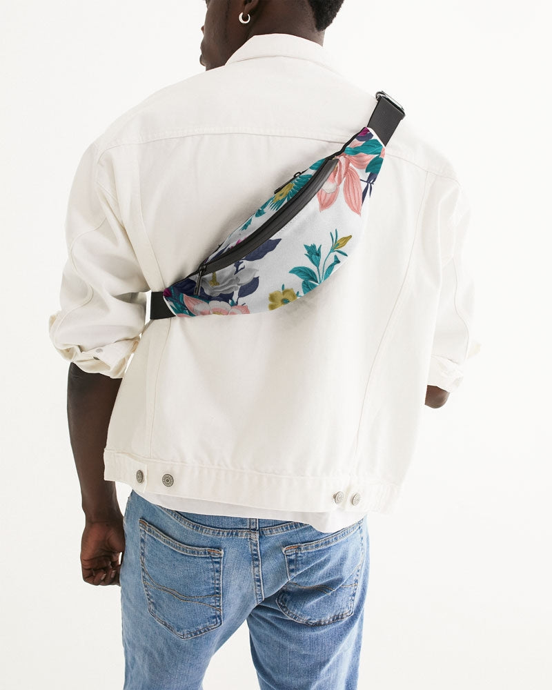 Warm Floral Crossbody Sling Bag